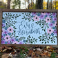 Hand-Painted Wooden Sign