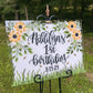 Hand-painted acrylic sign